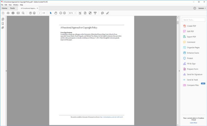 Adobe Acrobat'ta PDF'ler için Varsayılan Görünüm Nasıl Değiştirilir