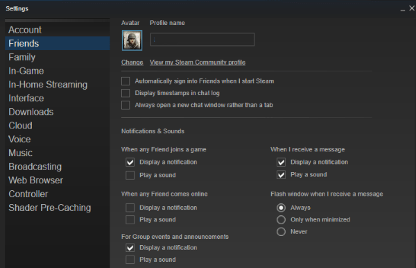 Com canviar el nom del vostre compte de Steam