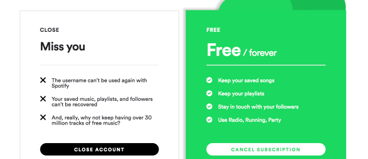 Spotify 계정을 삭제하는 방법 : Spotify 구독을 취소하고 Spotify 계정을 영원히 닫으십시오.