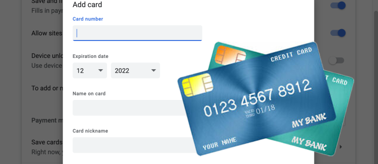 Chromeలో సేవ్ చేసిన క్రెడిట్ కార్డ్ నంబర్‌ను ఎలా చూడాలి