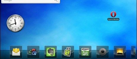 Toshiba AC100: ekskluzivni posnetki zaslona