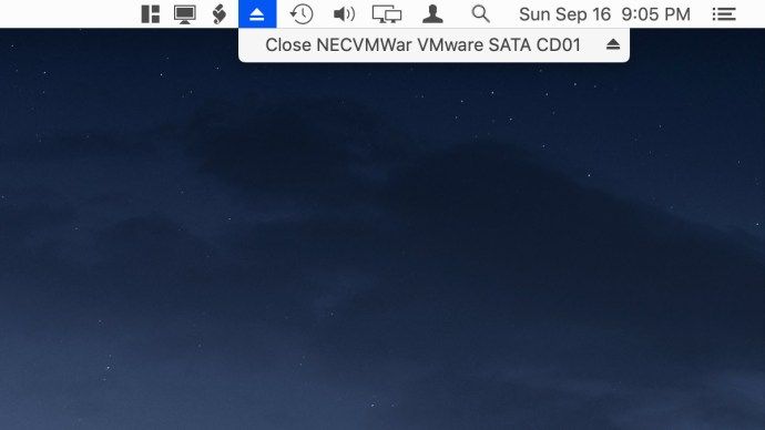 Com afegir o eliminar la icona d'expulsió de la barra de menú de macOS