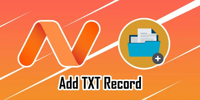 Namecheap에서 TXT 레코드를 추가하는 방법