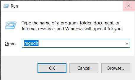   Windows Kør program