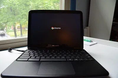 Sådan slukker du for berøringsskærmen på en Chromebook