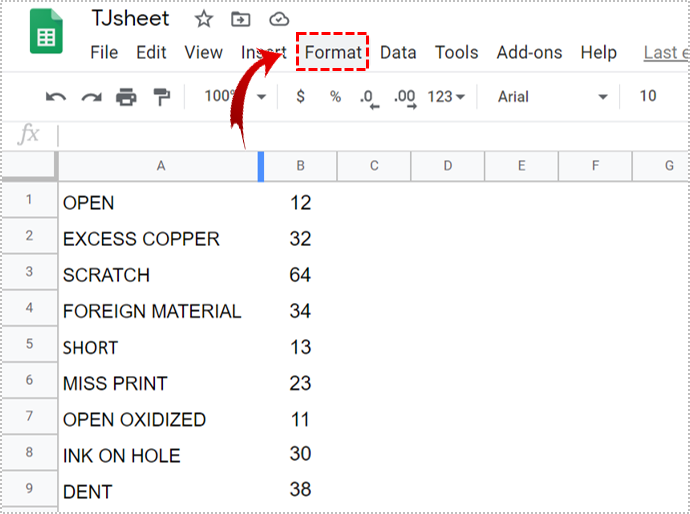 כיצד להדגיש את הערך הגבוה ביותר ב-Google Sheets