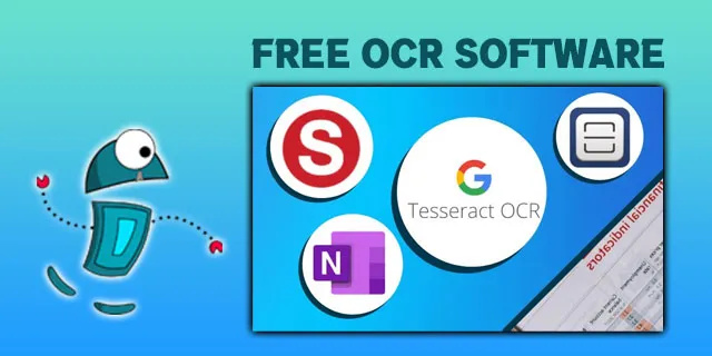 ซอฟต์แวร์ OCR ฟรีที่ดีที่สุด