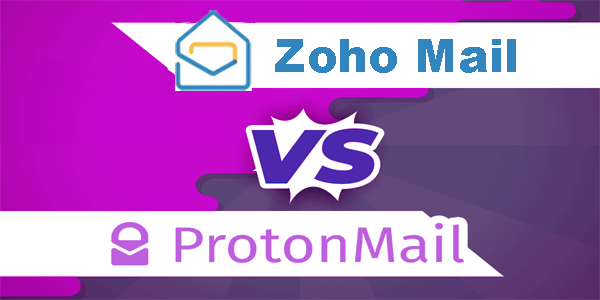Zoho Mail と ProtonMail の比較