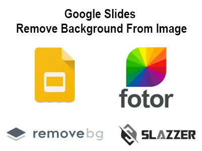 Hoe u de achtergrond van een afbeelding in Google Presentaties verwijdert