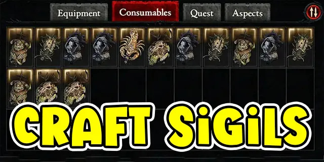 Hvordan lage Sigils i Diablo 4