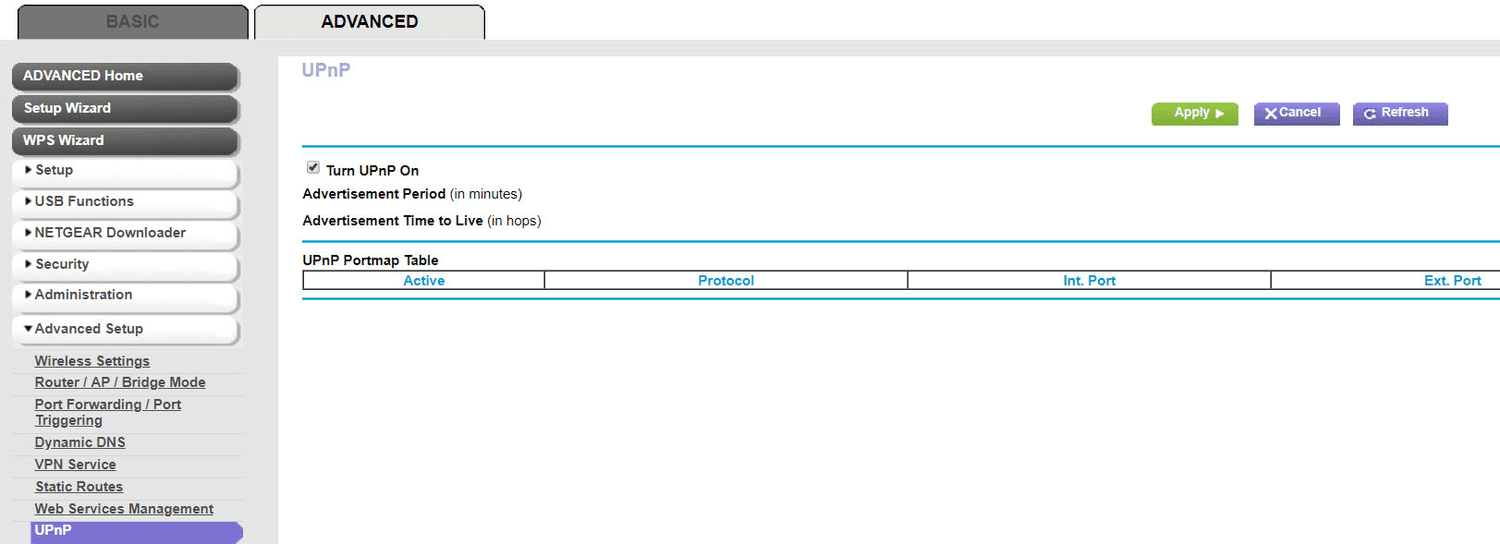 Sådan aktiveres UPnP på en router