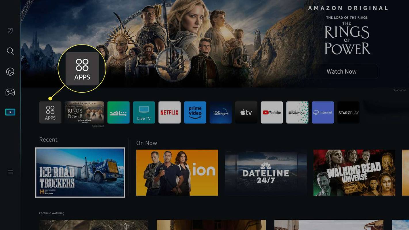 Apps downloaden op een Samsung Smart TV