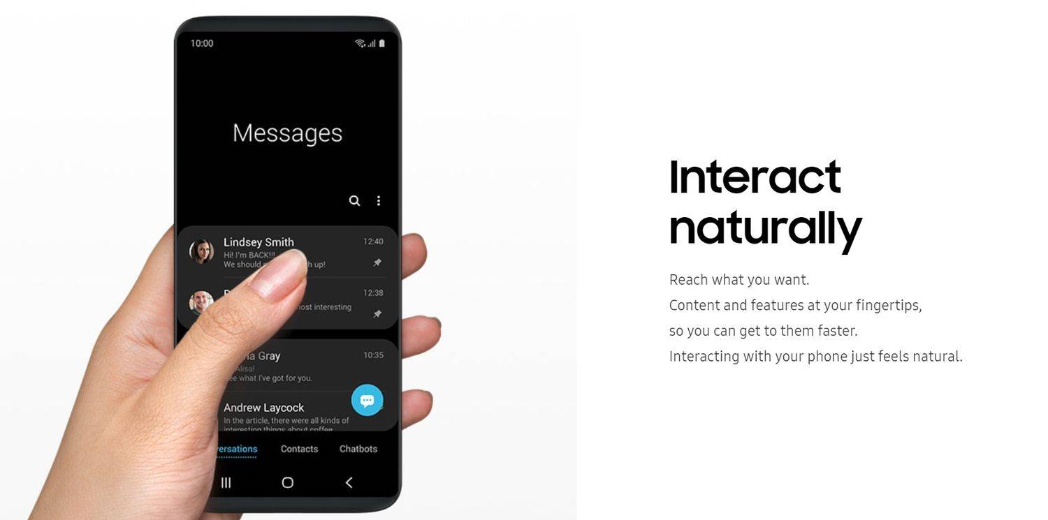 Wat is de enige gebruikersinterface van Samsung voor Android?