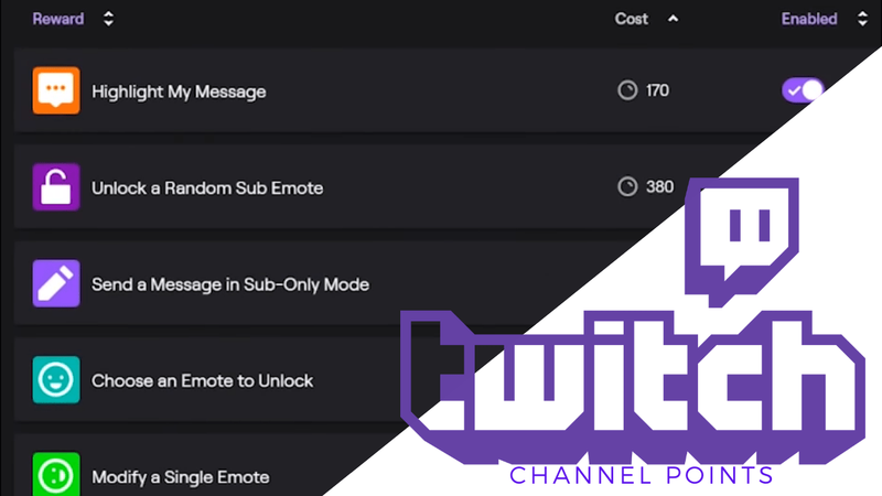 Comment configurer des points de chaîne dans Twitch