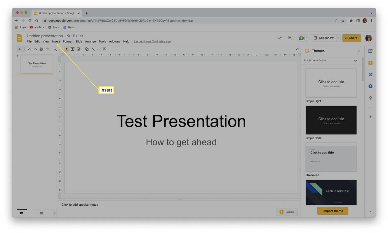 Slik legger du til en kantlinje i Google Slides