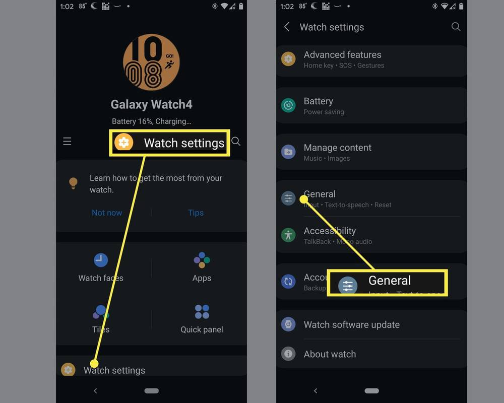 Come resettare un Samsung Galaxy Watch 4