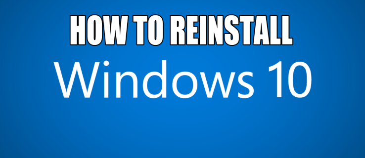 Kaip iš naujo įdiegti „Windows 10“