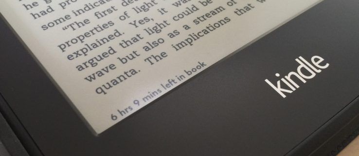 Como redefinir o capítulo restante e o tempo de reserva em eReaders Kindle