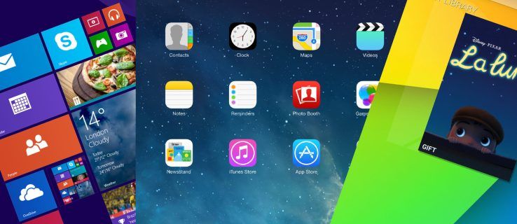 ایپل iOS بمقابلہ اینڈروئیڈ بمقابلہ ونڈوز 8۔ بہترین کمپیکٹ ٹیبلٹ OS کیا ہے؟