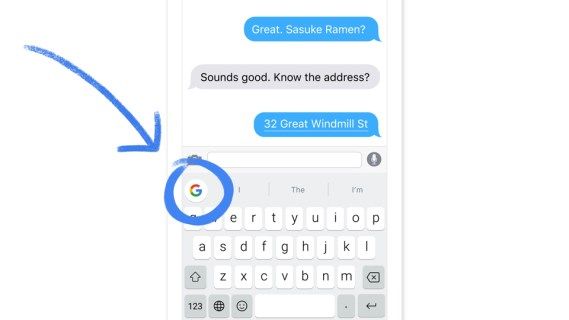 L'application iPhone Gboard de Google arrive au Royaume-Uni: ce clavier va changer la façon dont vous envoyez des SMS