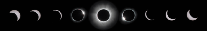 La diffusion en direct de l'éclipse de la NASA a commencé. Regardez-le ici