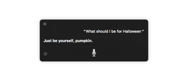 Sekarang Anda dapat mengizinkan Siri memilih kostum halloween untuk Anda