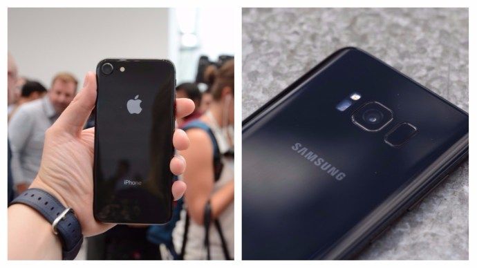 iPhone 8 срещу Samsung Galaxy S8: Кой телефон да купя?