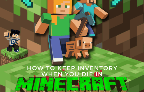 Com fer un inventari quan es mor a Minecraft