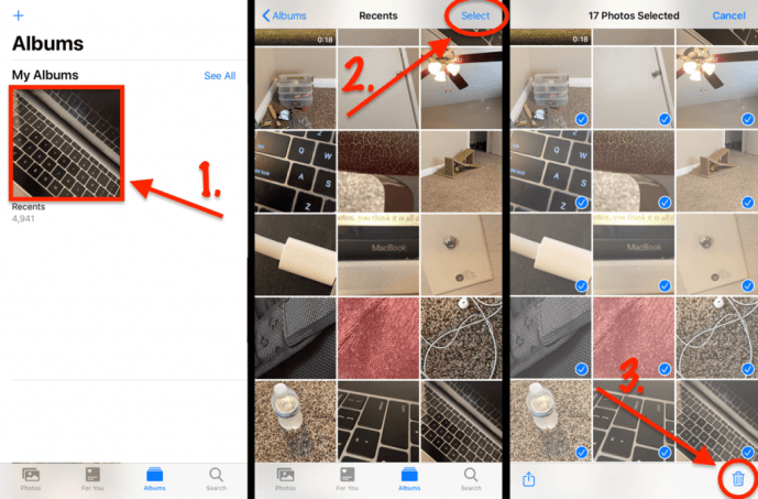 Cara Menghapus SEMUA Foto dari iPhone anda [Februari 2020]