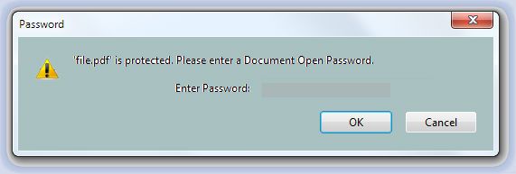 Comment supprimer un mot de passe d'un fichier PDF