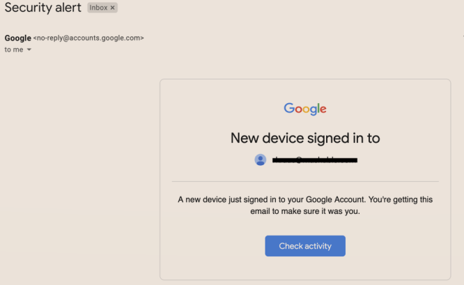 Gmailのログイン履歴を表示する方法