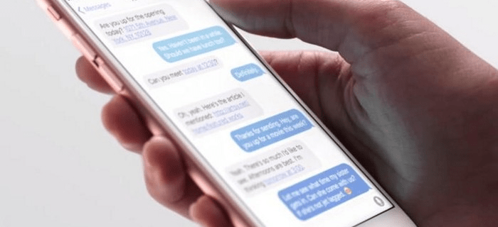 Kustutatud sõnumite taastamine iPhone'is