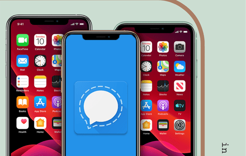 Nieuwe apparaten toevoegen in Signal