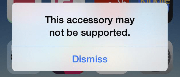 Comment corriger l'erreur « Cet accessoire peut ne pas être pris en charge » sur l'iPhone