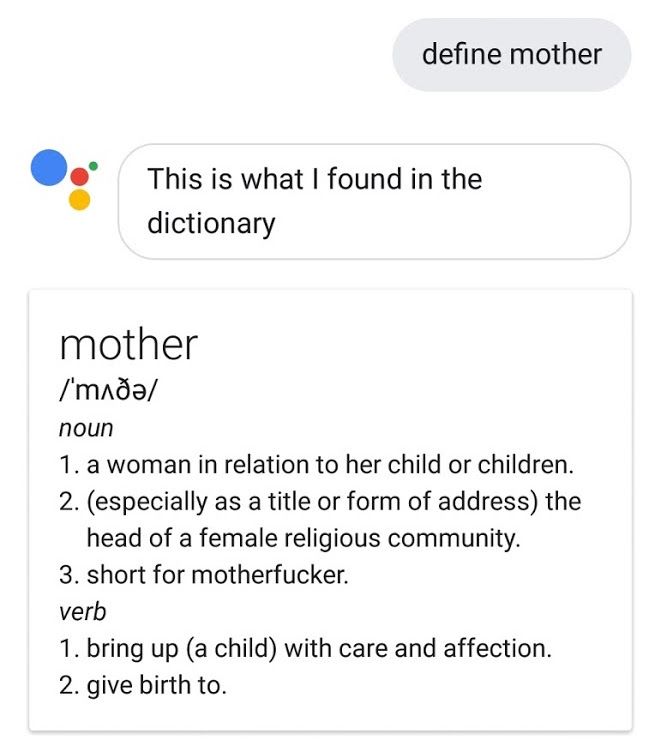 Siri kiroaa kuin merimies, kun häneltä kysytään viattomalta kuulostavaa määritelmää