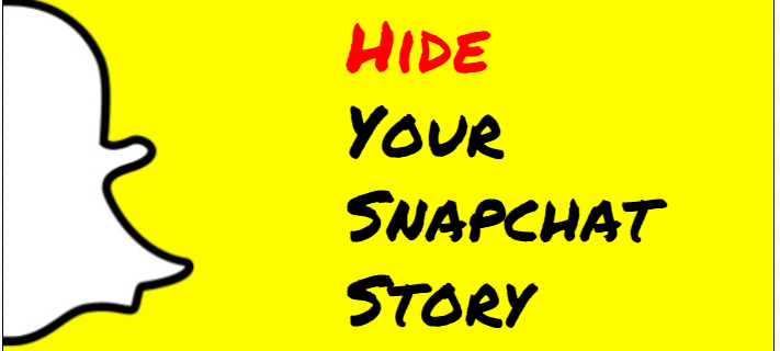 כיצד להסתיר את סיפור Snapchat שלך