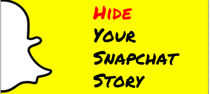 Hur du döljer din Snapchat-berättelse