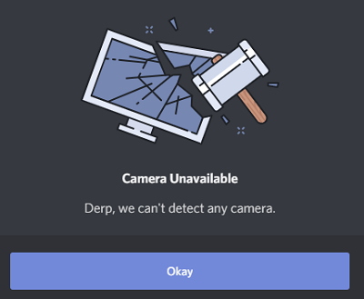 llauna't detect camera