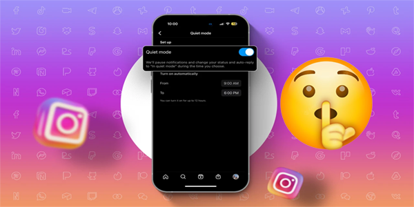 インスタグラムの静かモードとは？