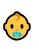   Emoji fata de bebelus