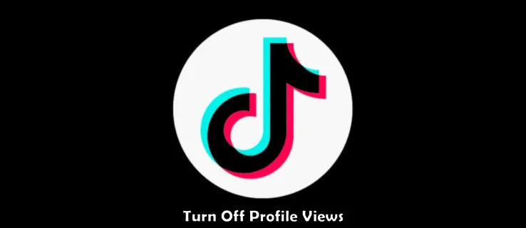 TikTok'ta Profil Görünümlerini Kapatma