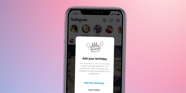 Miks Instagram küsib minu sünnipäeva?