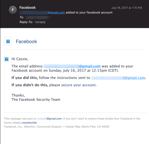 Mon compte Facebook a été piraté et supprimé - Que dois-je faire ?