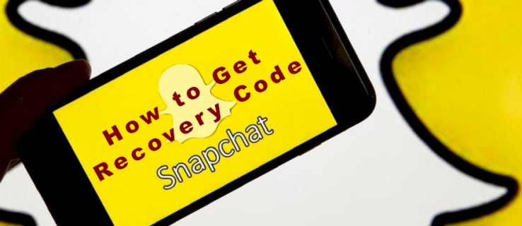 Com obtenir un codi de recuperació a Snapchat