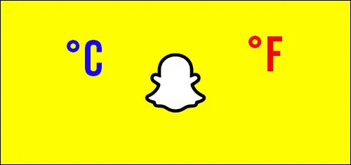 SnapChat으로 온도 스티커를 얻는 방법
