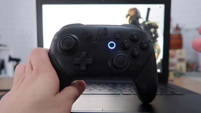 Nintendo Switch Controller csatlakoztatása számítógéphez