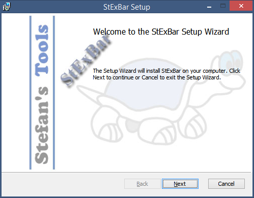 StExBar: Explorer-Addon zum Filtern von Dateien, Kopieren von Pfaden, Kopieren von Dateinamen, Öffnen der Eingabeaufforderung und vielem mehr