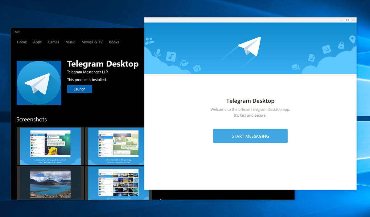 แป้นพิมพ์ลัดของ Telegram Desktop (ปุ่มลัด)