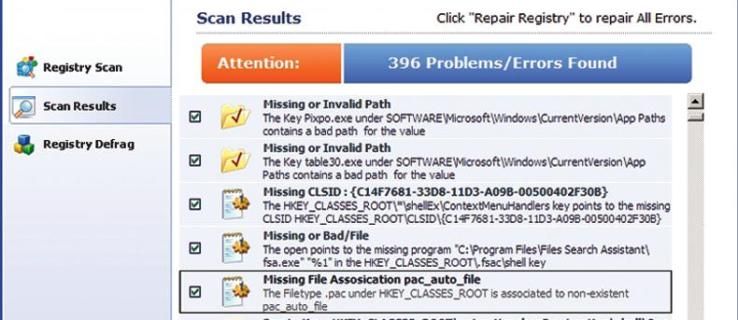 Windows Registry: pregled Uniblue Registry Booster-a