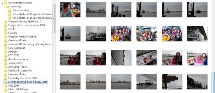 Microsoft Windows Live Photo Gallery apskats